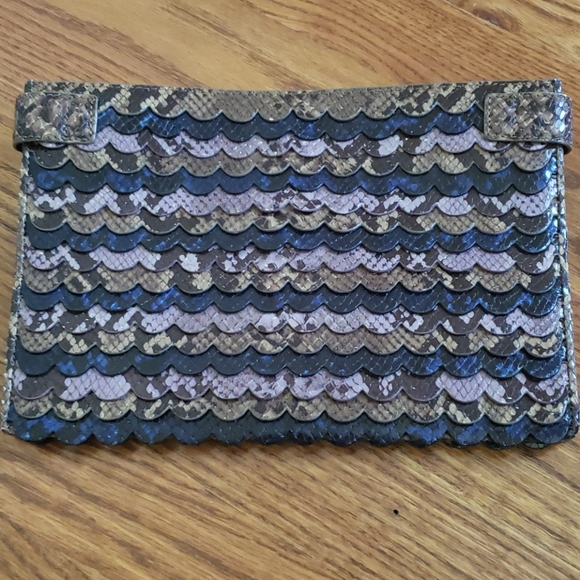 Alexis hudson snakeskin clutch - Picture 3 of 5